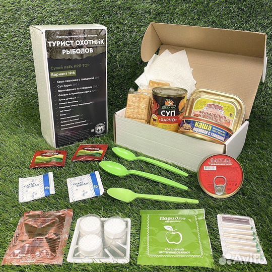 Сухпаек турист охотник рыболов Вариант 6 (ирп-тор6
