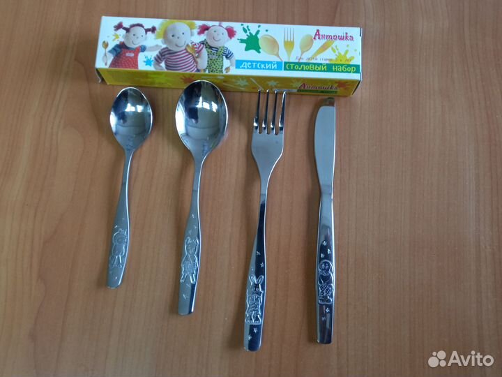 Детский столовый набор 