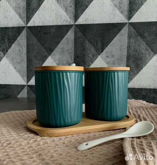 Набор баночек для сыпучих продуктов