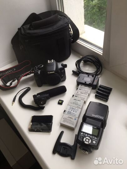 Фотоаппарат canon eos 550d