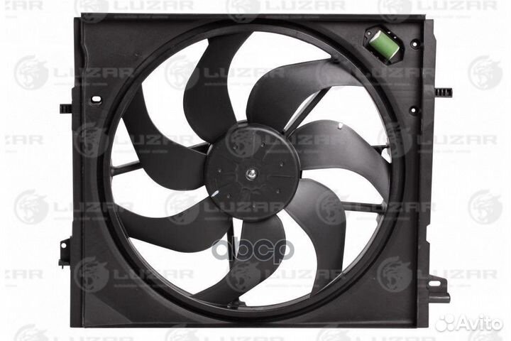 Э/вентилятор охл. с кожухом для а/м Nissan Qash