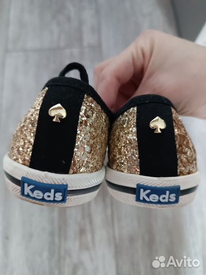 Кеды Keds x Kate Spade New York Champion Glitter