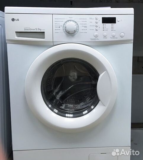 LG 5кг прямой привод, 1 год гарантии