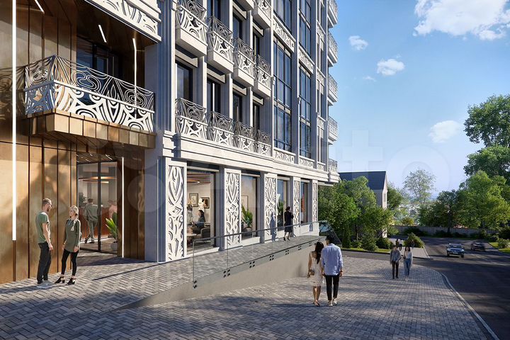 2-к. квартира, 63,6 м², 3/6 эт.