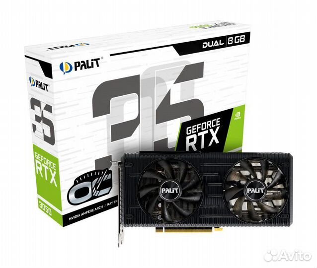 Видеокарта rtx 3050 8gb