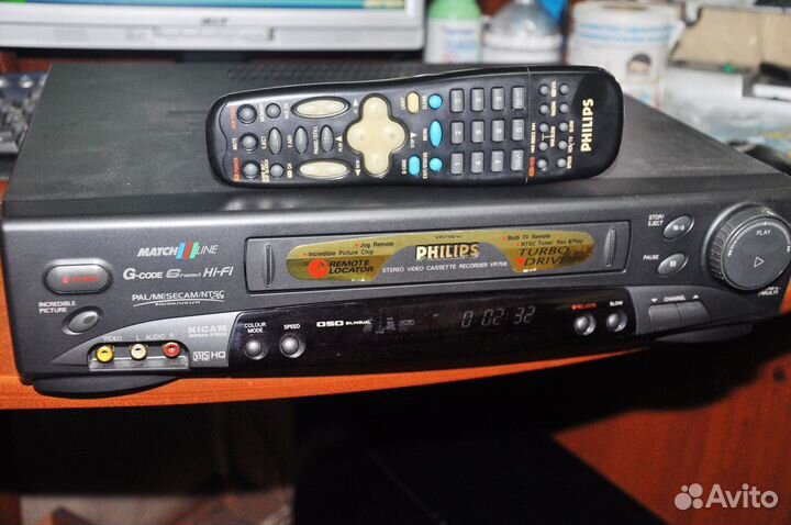 Видеомагнитофон Philips-756 Cтерео