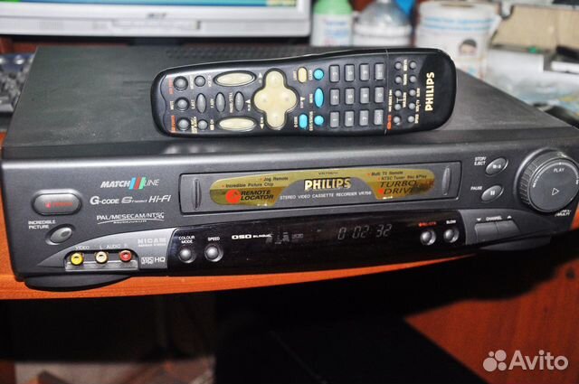 Видеомагнитофон Philips-756 Cтерео