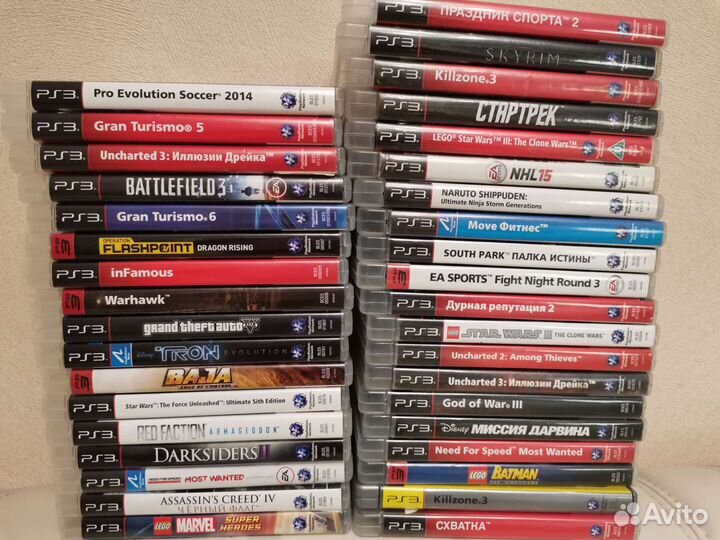 Диски на PS3