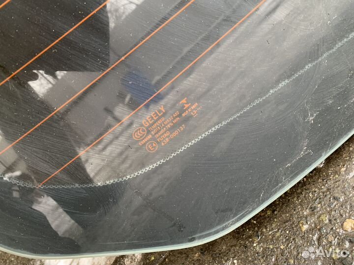 Стекло заднее Geely Emgrand EC7