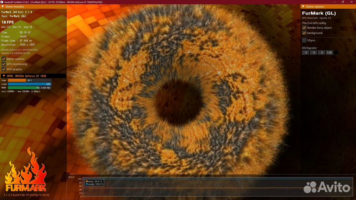 MSI GeForce GT 1030 aero ITX OC gddr5