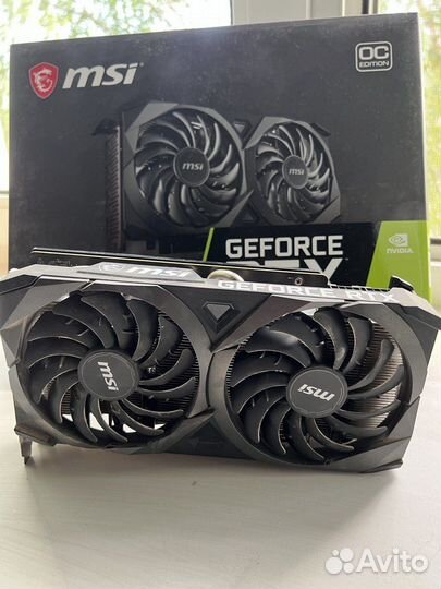 Видеокарта MSI GeForce RTX 3060 Ti ventus 2X OC