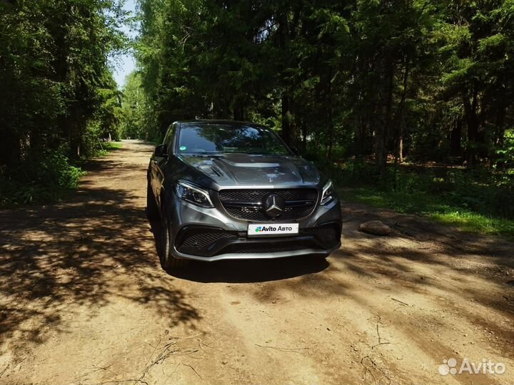 Mercedes-Benz GLE-класс Coupe 3.0 AT, 2018, 65 000 км