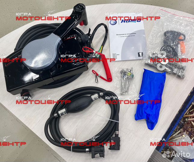 Лодочный мотор Hidea hdef30FES EFI (черный)