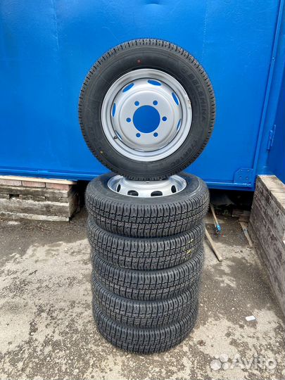 Колеса в сборе на газель185/75/16с