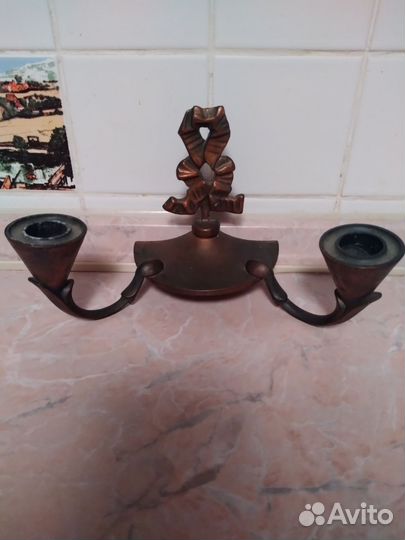 Подсвечник СССР(винтаж)