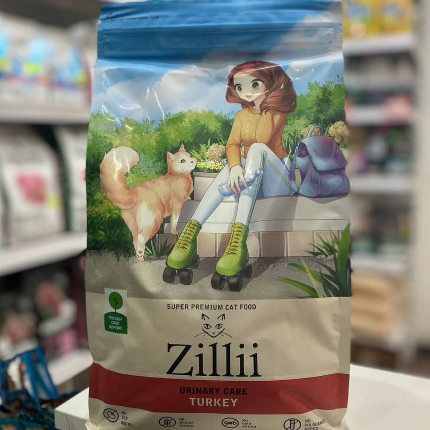 Корм для кошек zillii urinary