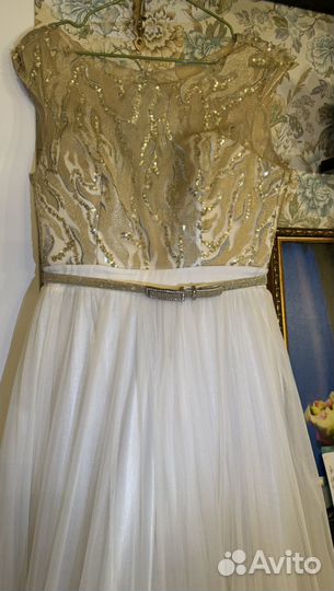 Платье вечернее на выпускной 46 размер