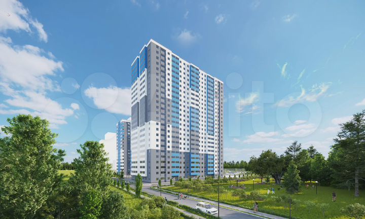Квартира-студия, 22,7 м², 12/25 эт.