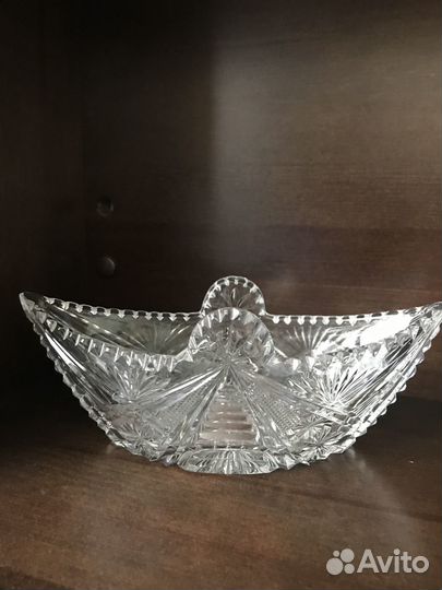 Ваза хрустальная СССР