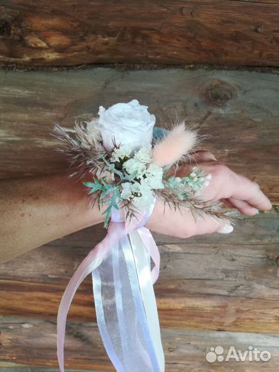 Букет невесты из сухоцветов