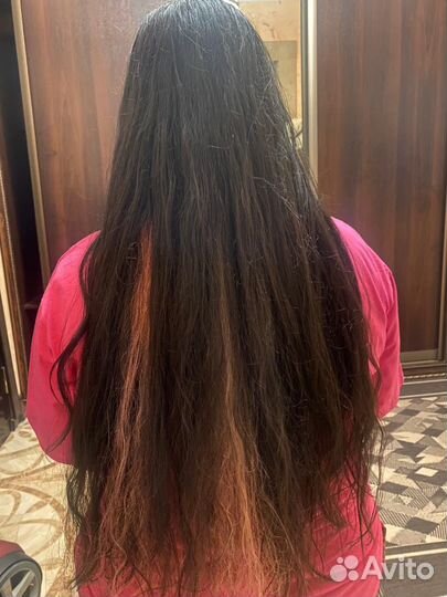 Выпрямления волос и наращивания волос