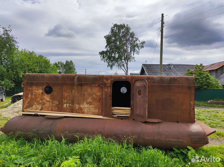 Плавучий лодочный гараж, железный