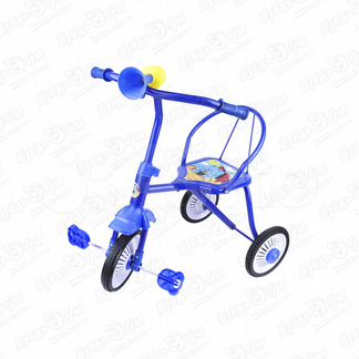 Велосипед трехколесный синий