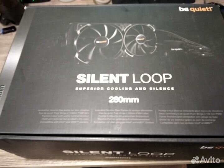 Водяное охлаждение для пк Silent loop 280mm