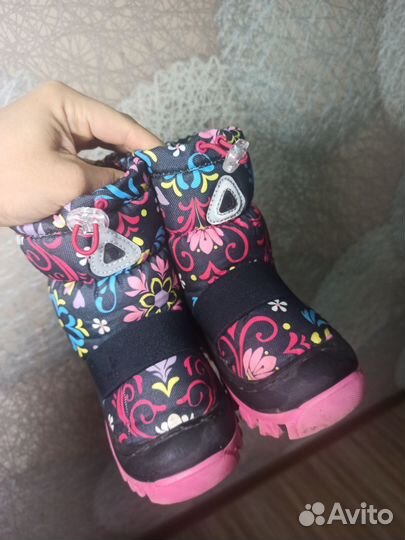 Сапоги зимние для девочки