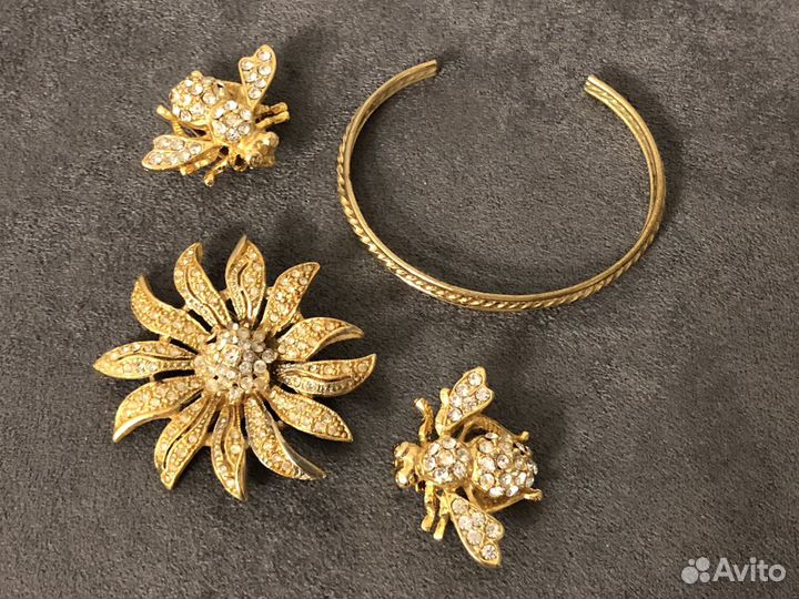 Винтажные броши - украшения Винтаж