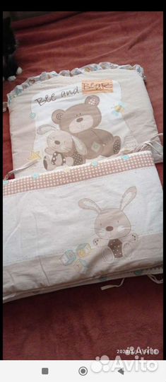 Бортики в детскую кроватку