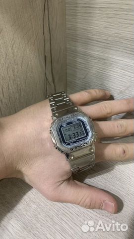 Часы Casio g shock металлические