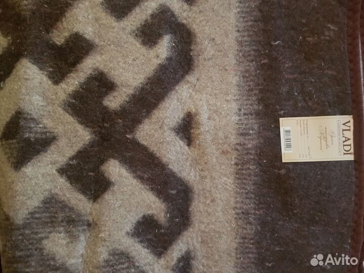 Одеяло шерстяное новое