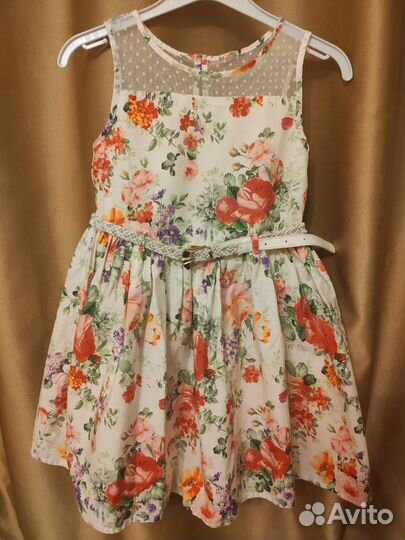 Нарядное платье для девочки 122