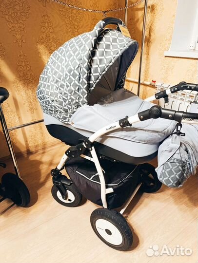 Коляска детская 2 в 1 Индиго