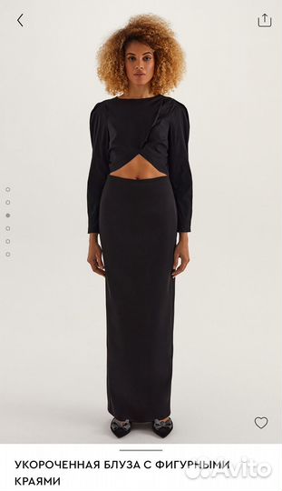 Уороченная блузка