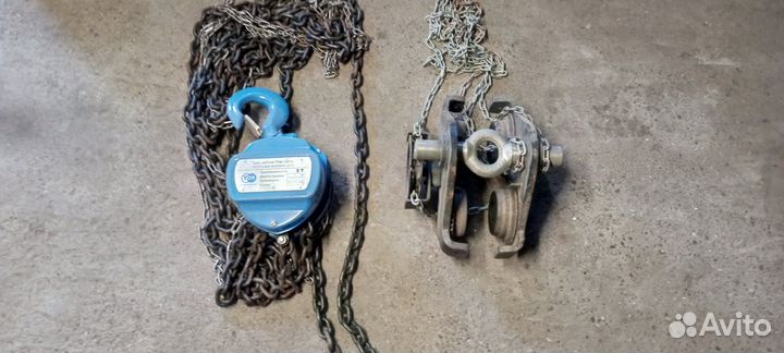 Таль, каретка ручная цепная бу