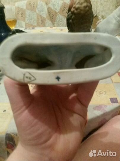 Фарфор. Лайка - цвет белый. производство СССР