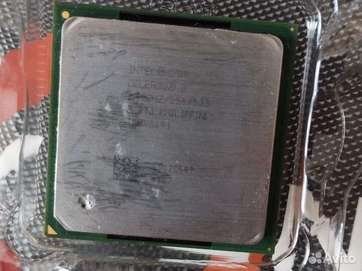 Процессор Intel Celeron D 2,4/256/533
