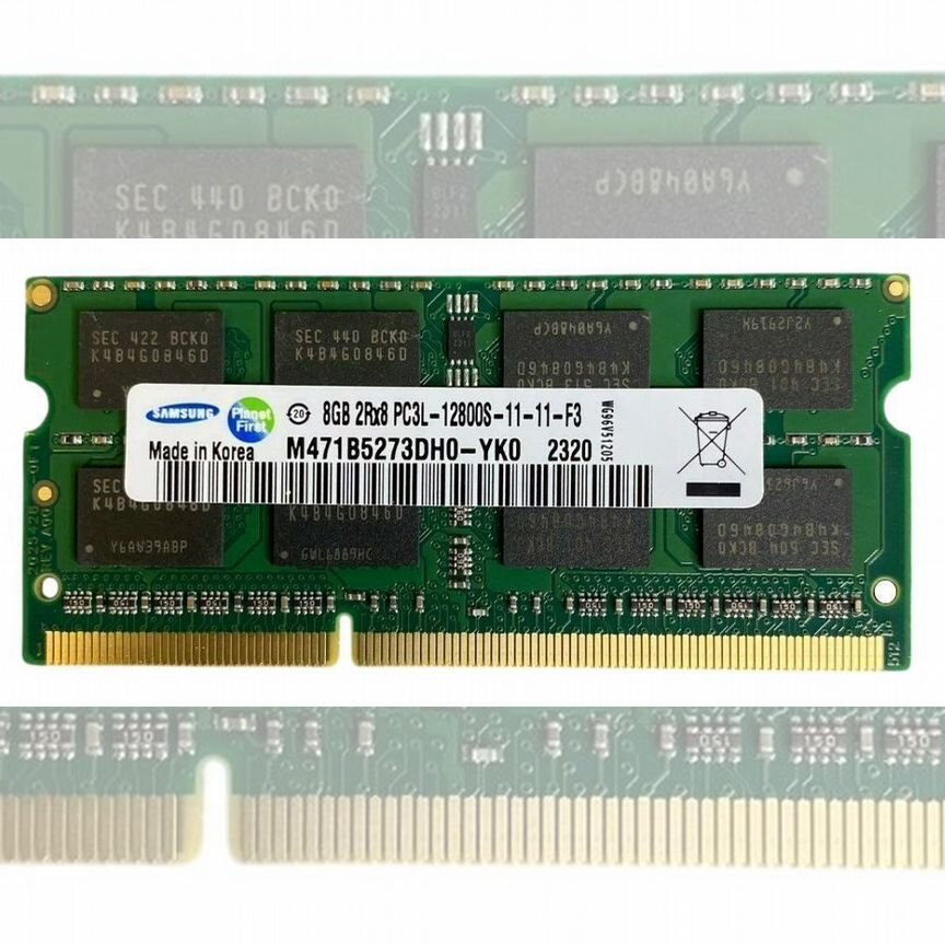 [M471B5273DH0-YK0] Оперативная Память Samsung 4gb M471b5273dh0-Yk0