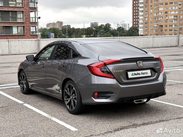 Honda Civic 2.0 CVT, 2018, 78 500 км