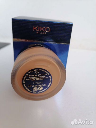 Тональная крем-основа kiko fall2.0 foundation, 120