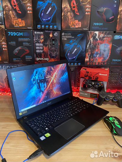 Как новый Acer i5-7200u/MX940-2gb/озу8gb/SSD+HDD