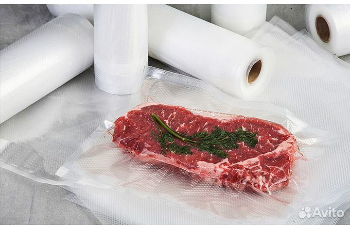 Вакуумные пакеты в рулоне гофрированные (рукава)