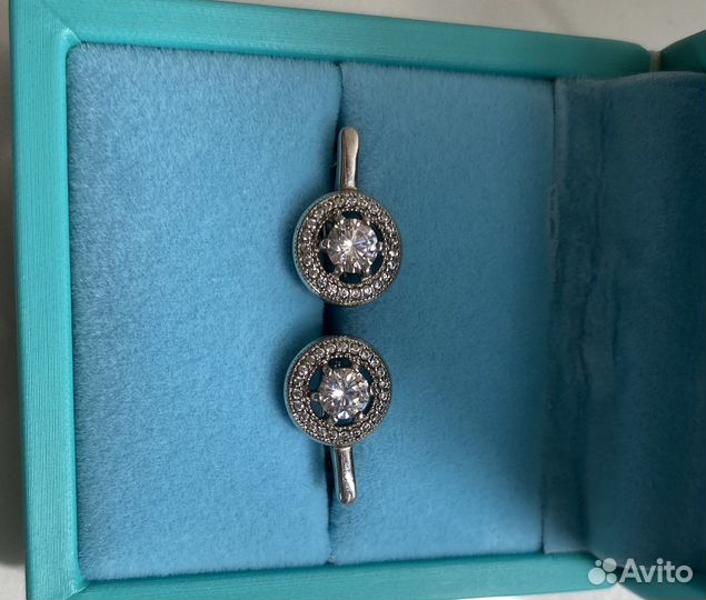 Серьги серебро
