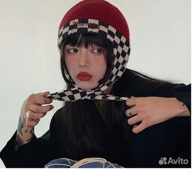 Шапка женская вязаная