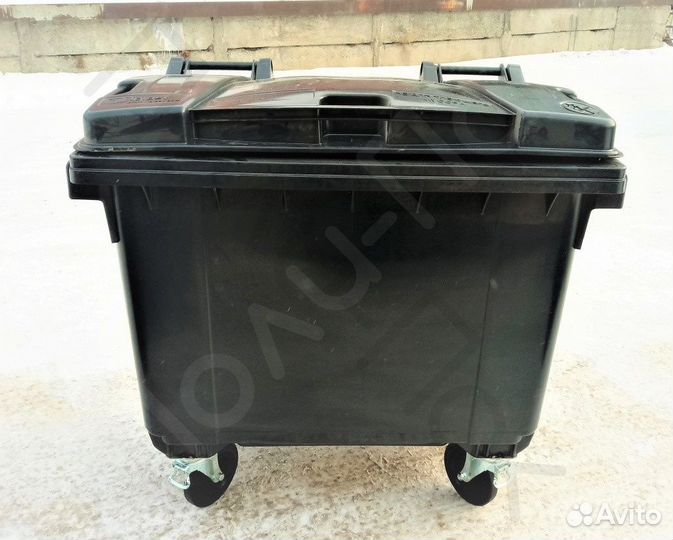 Мусорный пластиковый бак 660л R5417