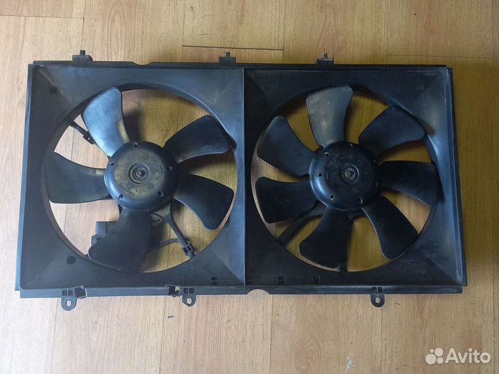 Диффузор с вентилятором mitsubishi lancer 9