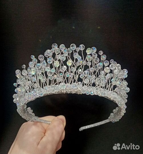 Диадема ободок с бабочками