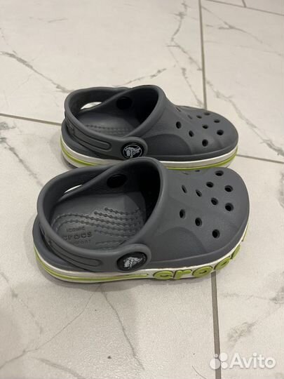 Crocs сабо детские c5 22 размер